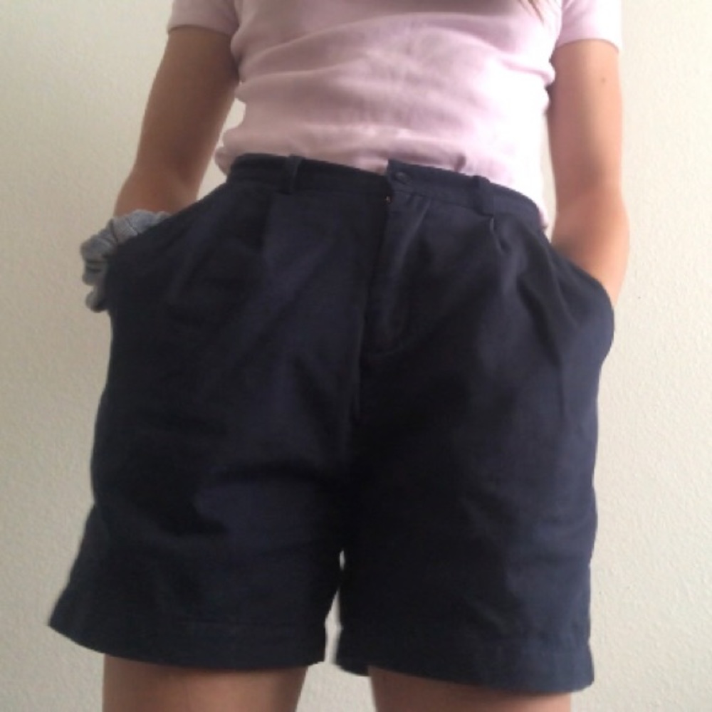 Navy Blue Dockers Shorts -Vintage